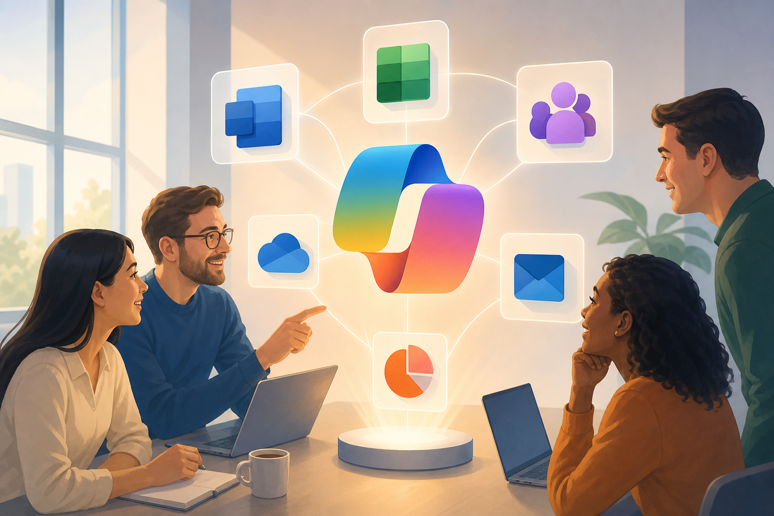 Titelbild zum Thema Microsoft 365 Copilot Workshop