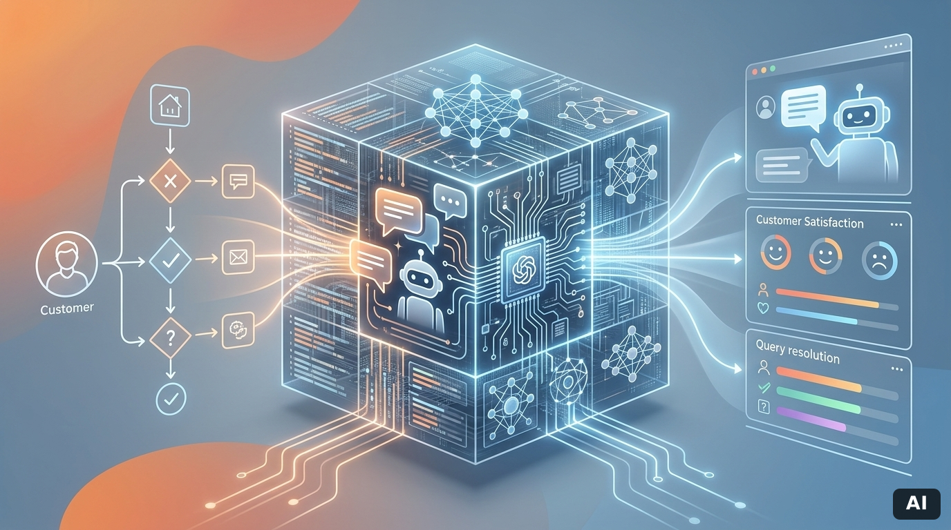 ChatGPT für Kundensupport Chatbot Automatisierung – Titelbild zum Artikel
