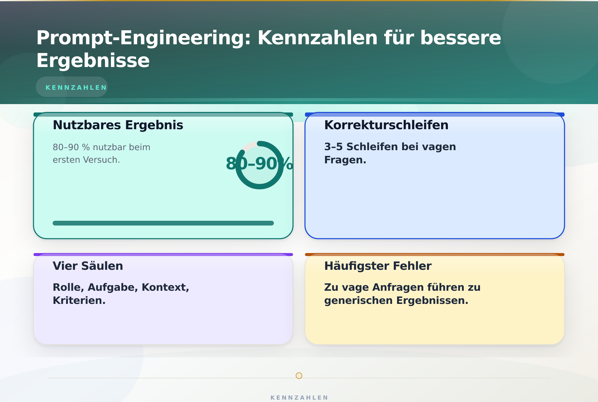 Prompt-Engineering: Kennzahlen für bessere Ergebnisse – ChatGPT Produktivität Zeitersparnis