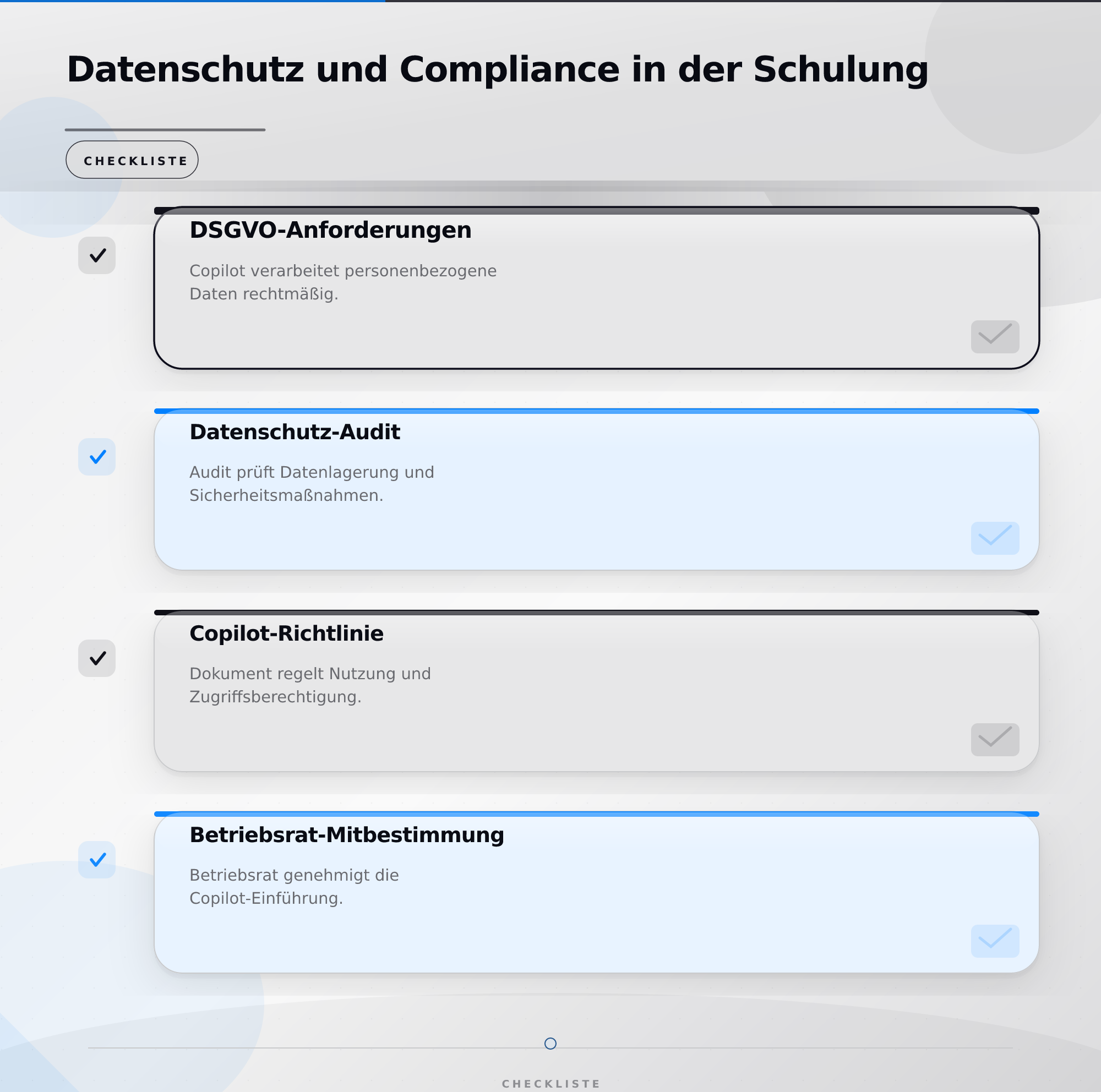Datenschutz und Compliance in der Schulung – Microsoft Copilot Schulung für Teams 2026